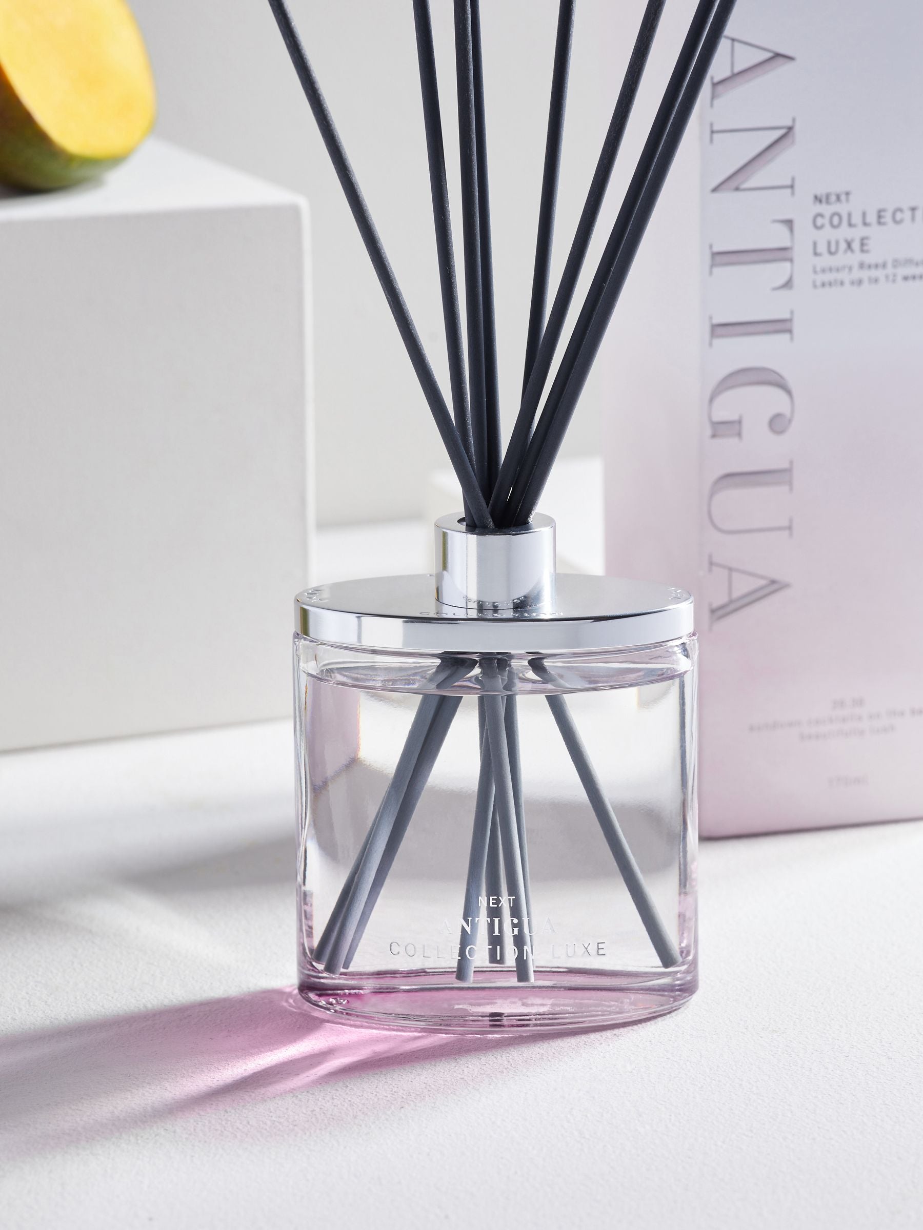Collection Luxe Antigua Mango and Papaya reed diffuser 170ml - British product