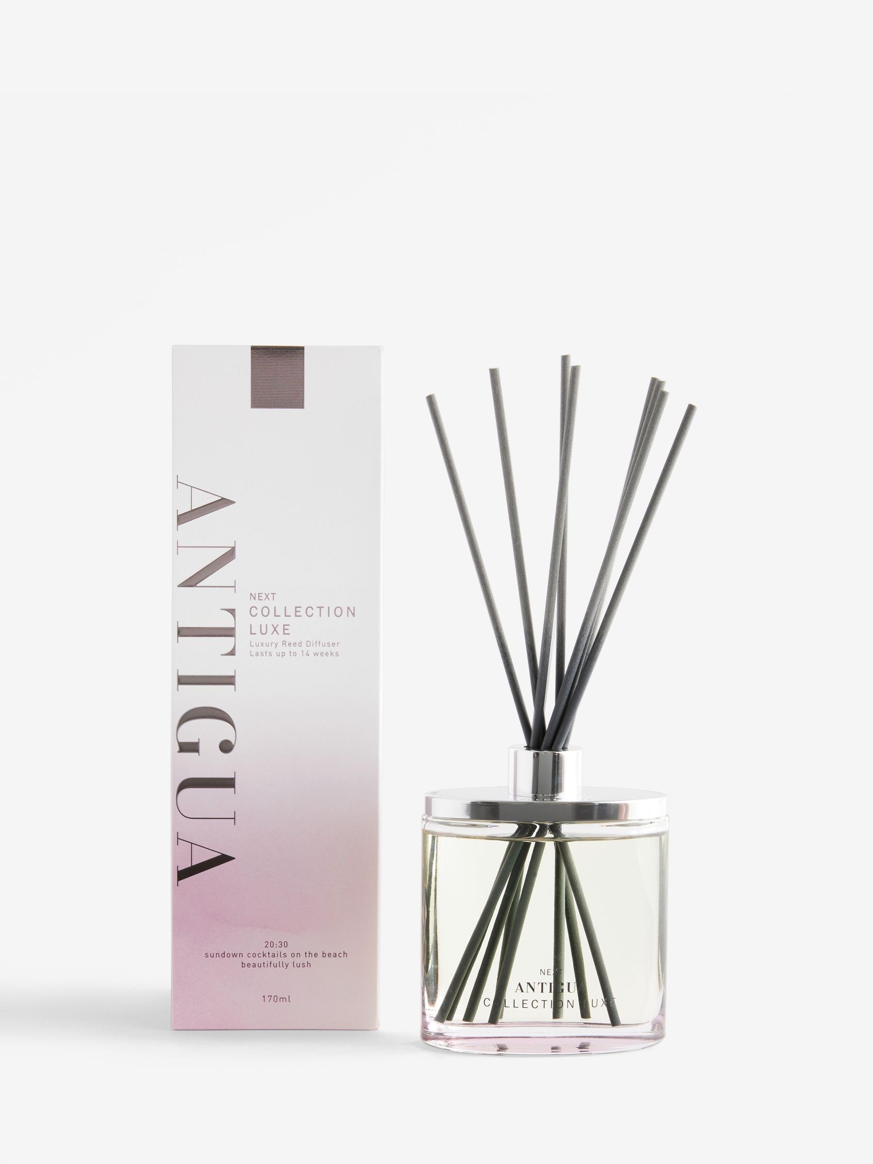 Collection Luxe Antigua Mango and Papaya reed diffuser 170ml - British product