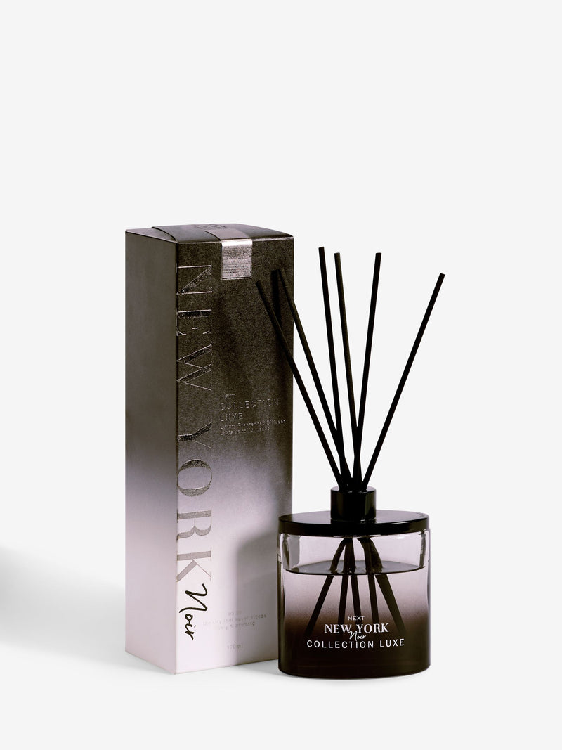 Collection Luxe New York Noir Cassis & Coconut reed diffuser 170ml - British product