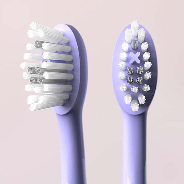Ordo sonic brush heads violet lavender 4pack, imported from the UK