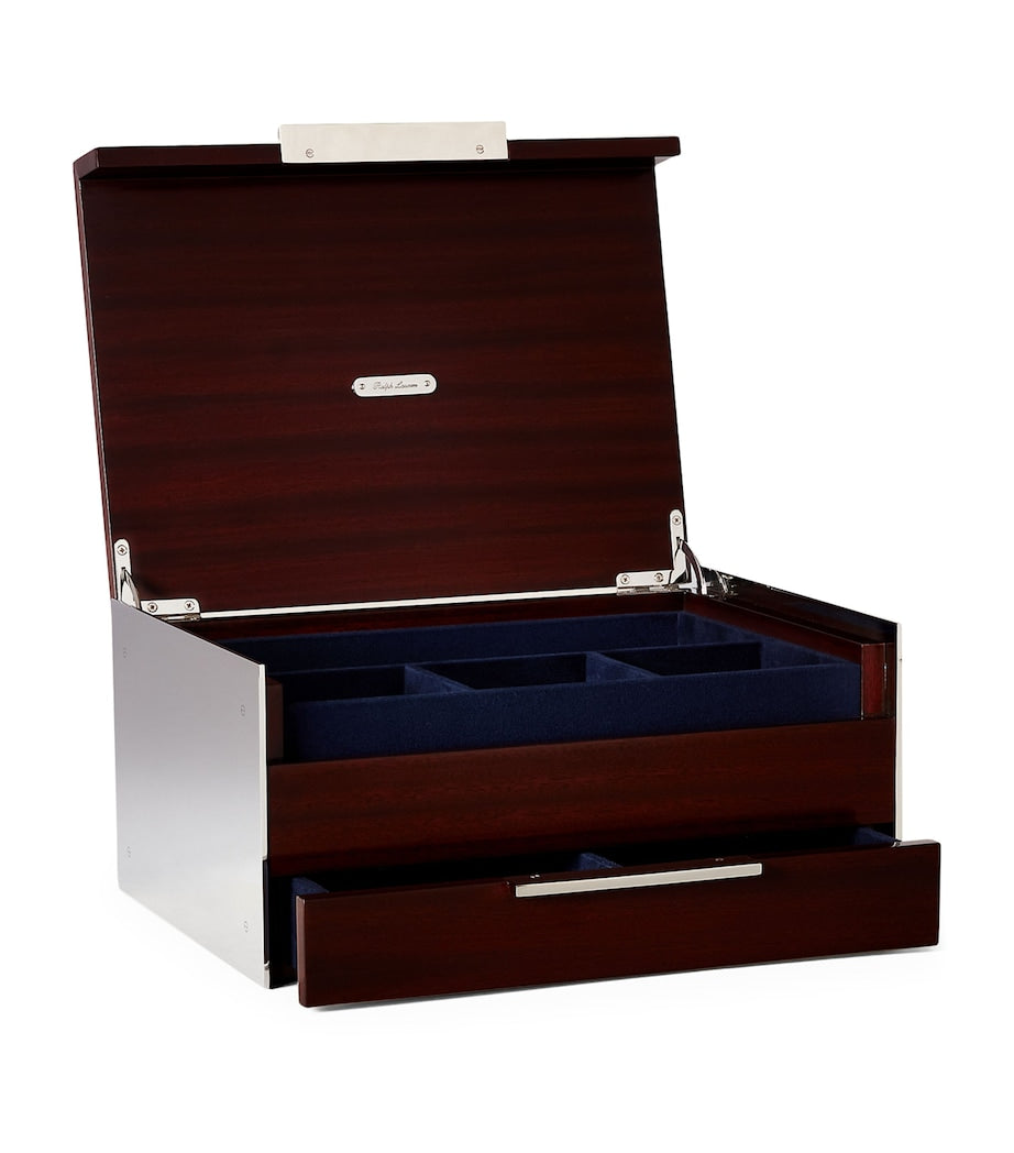 Ralph Lauren Home Wood Veneer Hilding Writer's Box