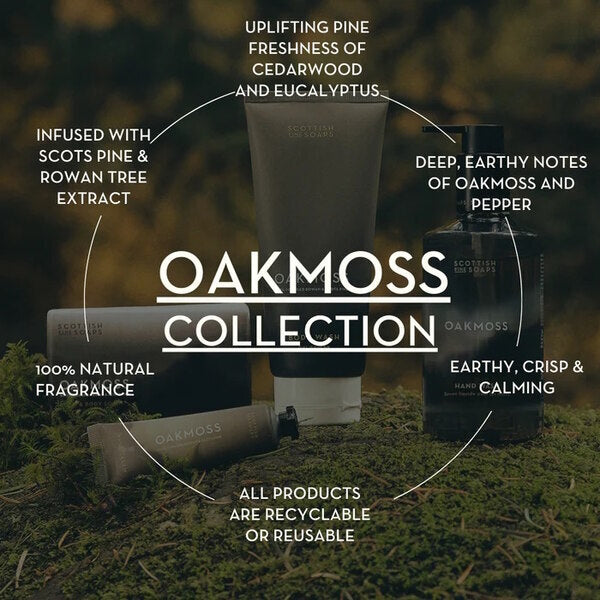 Scottish Fine Soaps Oakmoss Hand & Body Lotion 300ml (British brand)