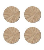 Hestia Set of 2 Soleil Round Coasters
