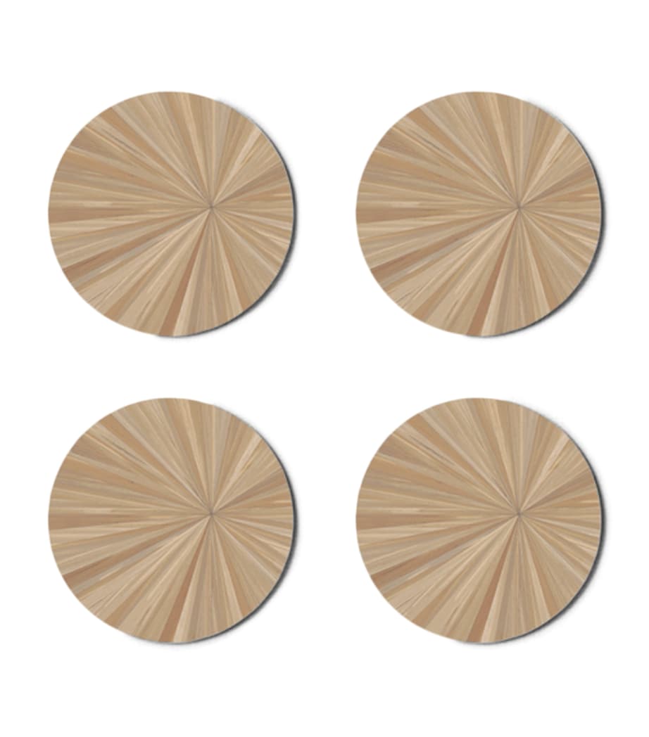Hestia Set of 2 Soleil Round Coasters