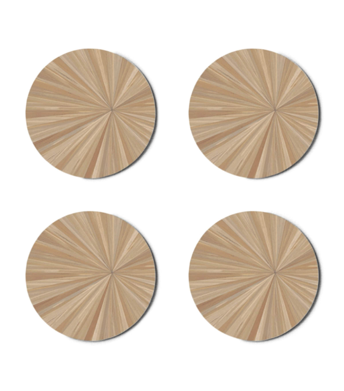 Hestia Set of 2 Soleil Round Coasters