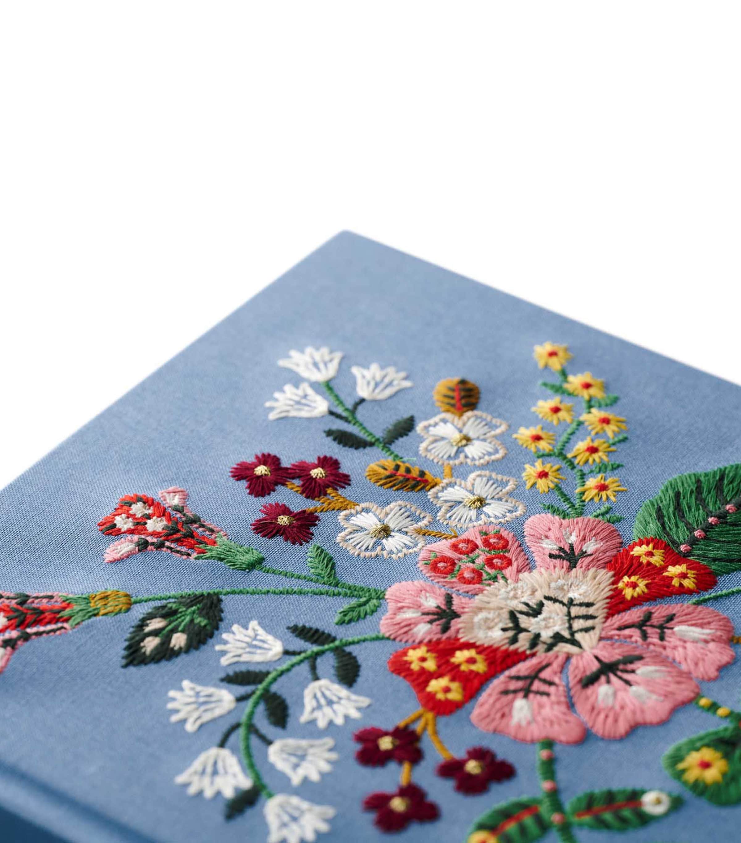 Rifle Paper Co. Embroidered Gracie sketch book, imported from the UK