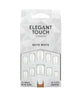 Elegant Touch Core Polish quite white false nails, British product