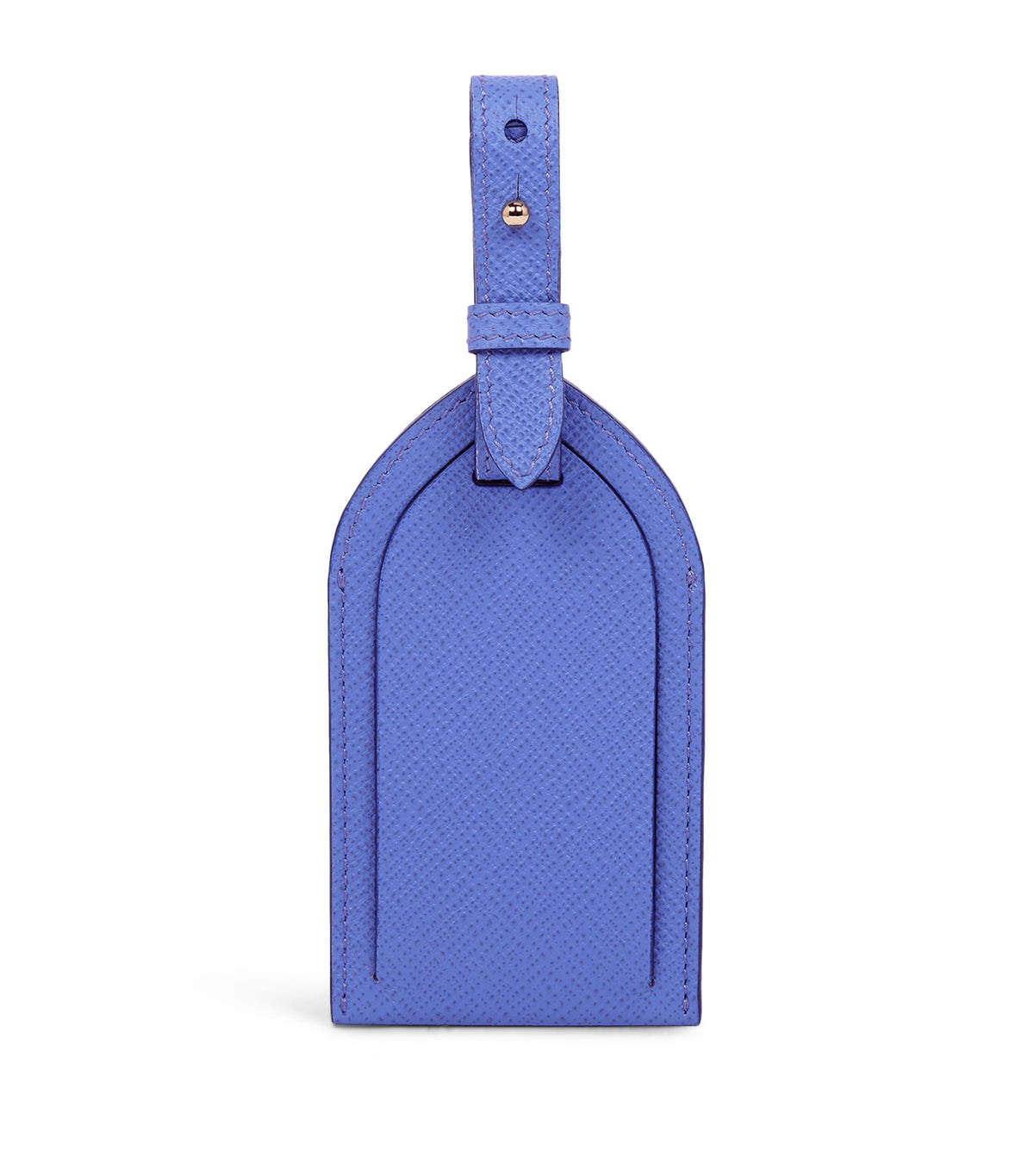 Smythson calfskin Panama luggage tag (British brand)