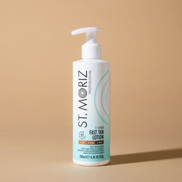 St Moriz Professional Fast Lotion Self Tan 200ml (British brand)