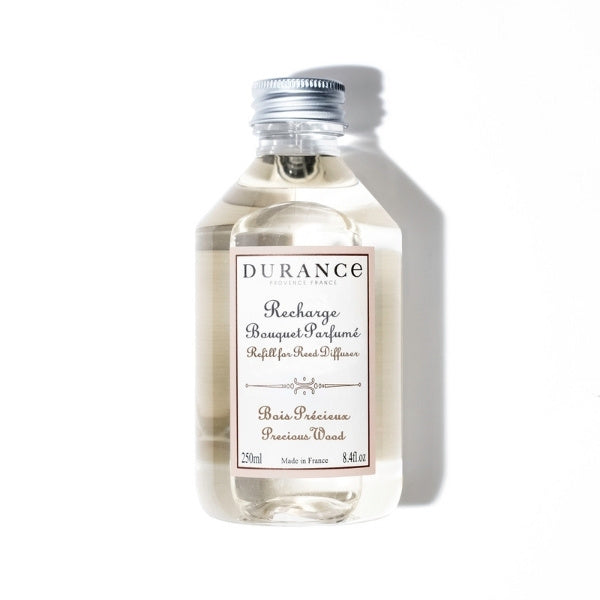 Durance Precious Wood refill Reed Diffuser 250ml - British product