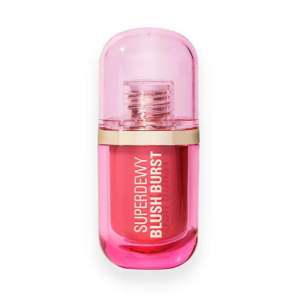Revolution Liquid Blush Strawberry Milkshake Cool Pink, imported from the UK