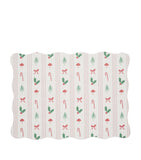 Chilewich Festive Icon Stripes placemat 34cm x 47cm - British product
