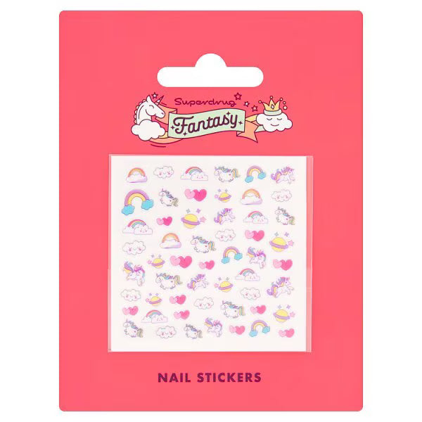 Fantasy nail stickers rainbow - British product