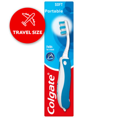Colgate Portable Soft Manual Toothbrush - British product