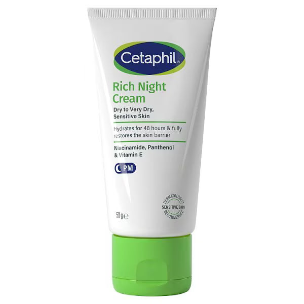 Cetaphil Rich Night Cream 50g - British product