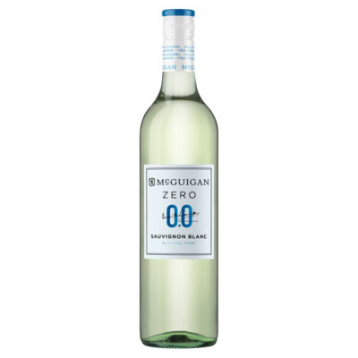 McGuigan Zero Sauvignon Blanc alcohol-free white wine 75cl, imported from the UK
