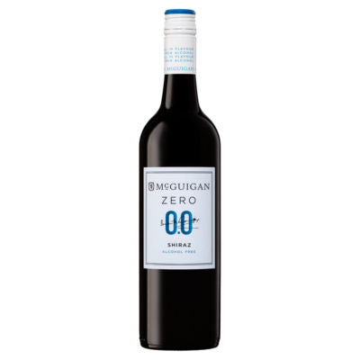 McGuigan alcohol-free red wine Shiraz 75cl, imported from the UK