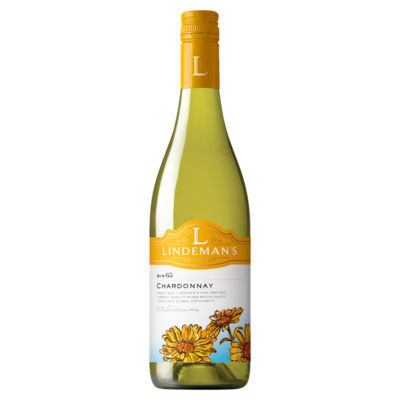 Lindeman's Chardonnay white wine 750ml, UK version