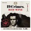 19 Crimes Red Wine 1.5L imported from the UK