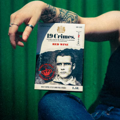 19 Crimes Red Wine 1.5L imported from the UK