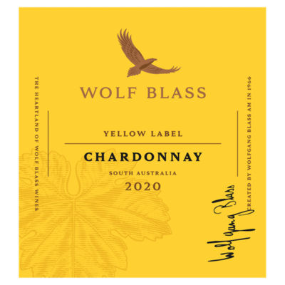 Wolf Blass Yellow Label Chardonnay white wine 750ml (British brand)