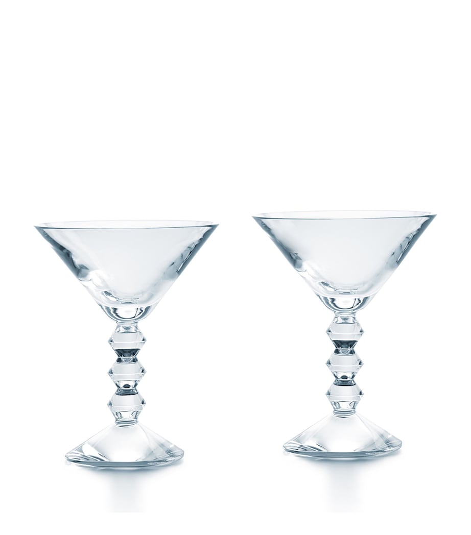 Baccarat Set of 2 Véga Martini Glasses