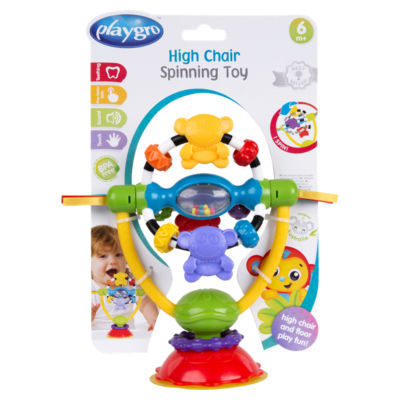 Playgro High Chair Spinning Toy 6m+ Baby Activity Toy