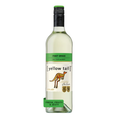 Yellow Tail Pinot Grigio white wine 750ml (British brand)