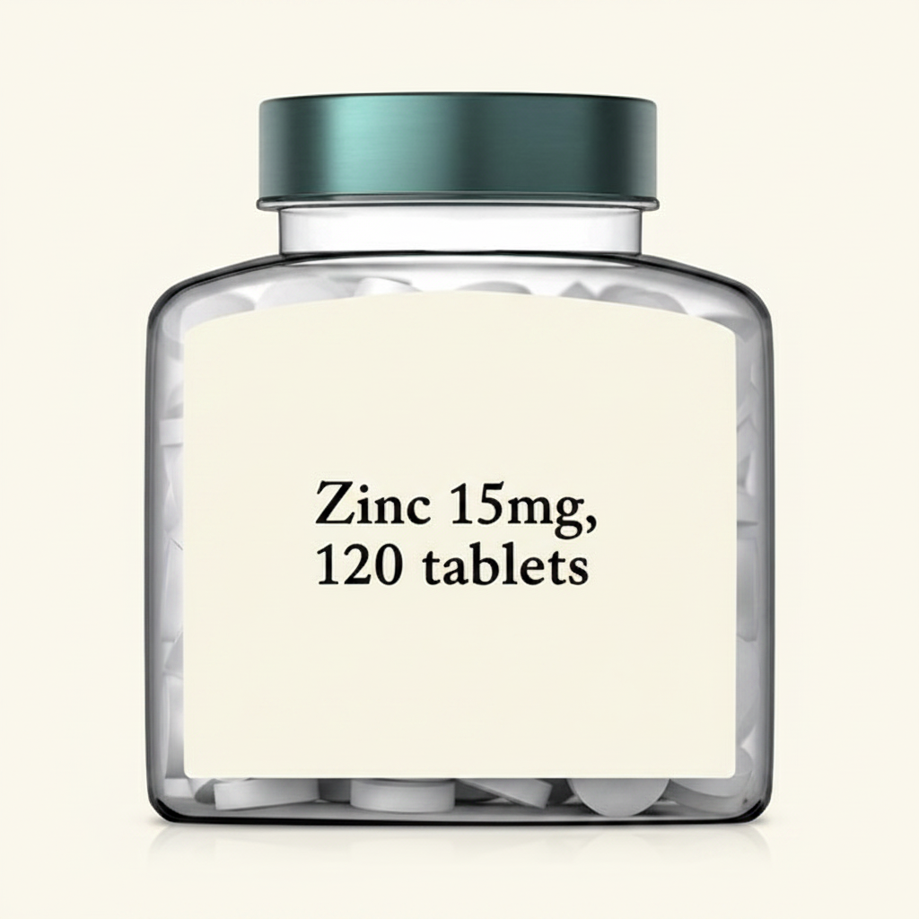 Holland Barrett Zinc 15mg Supplement 120 Tablets, UK version
