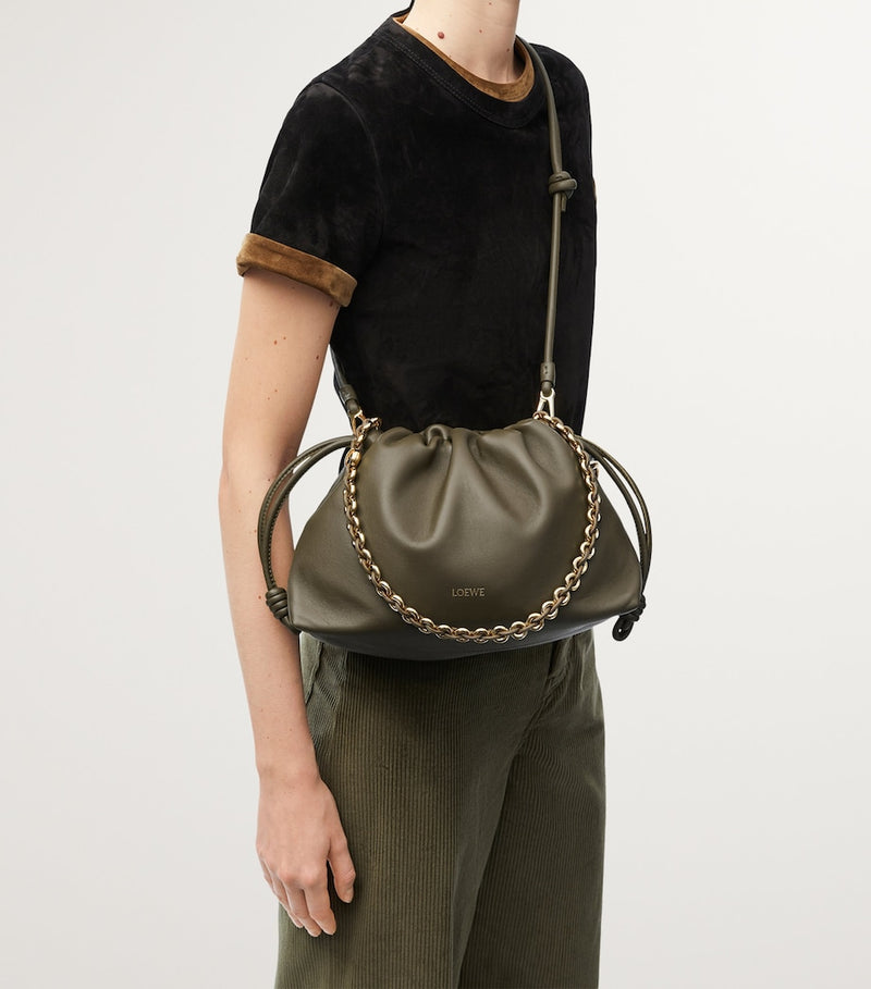 LOEWE Leather Flamenco Purse
