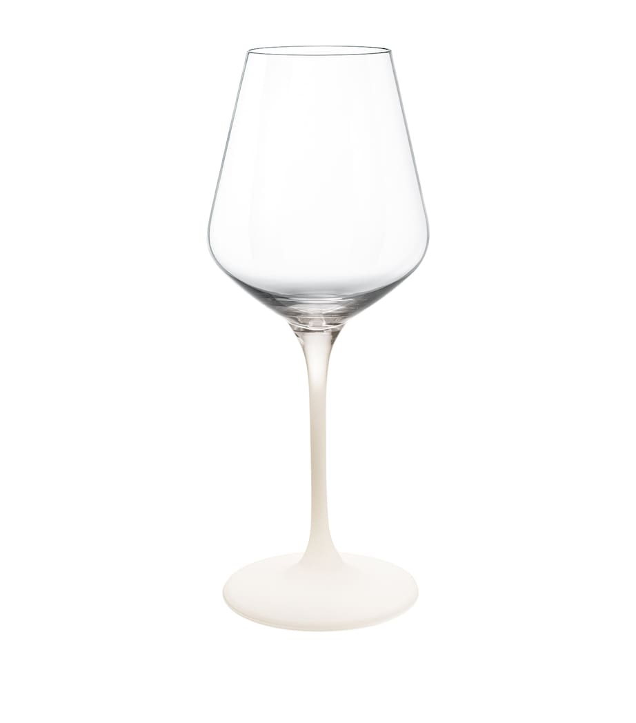 Villeroy & Boch Manufacture Rock white wine glasses 410ml (British brand)