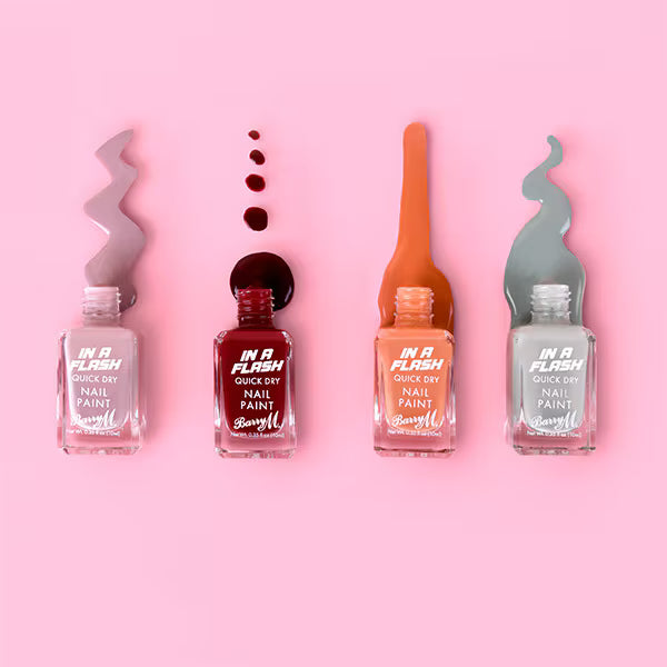 Barry M Quick Dry Nail Paint Turbo Terracotta - British product
