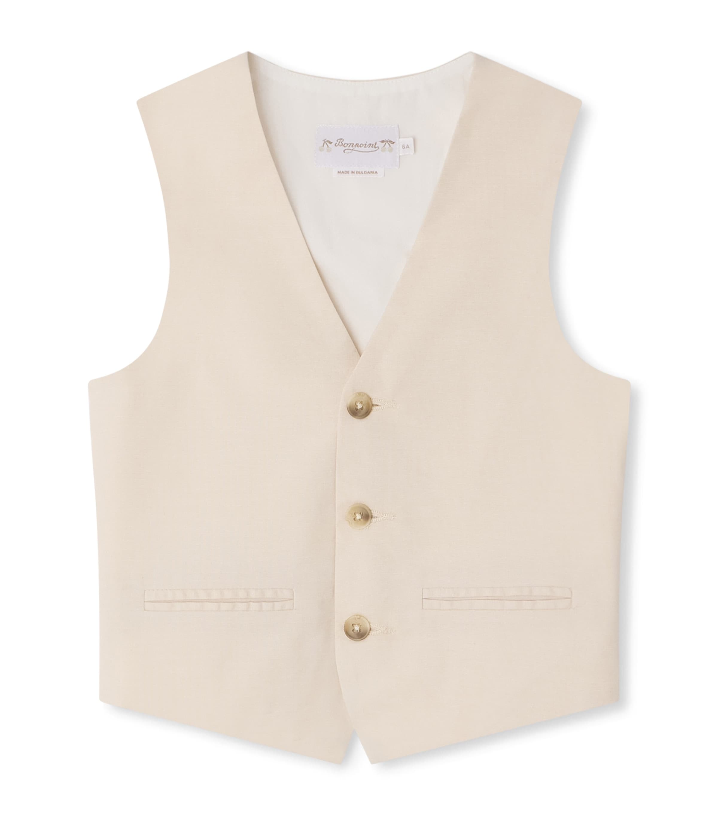 Bonpoint Cotton-Blend Angus Waistcoat for 10-14 years - British product
