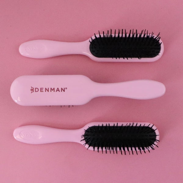 Denman D90 Pink Crush Mini Tangle Tamer Ultra Brush, UK version