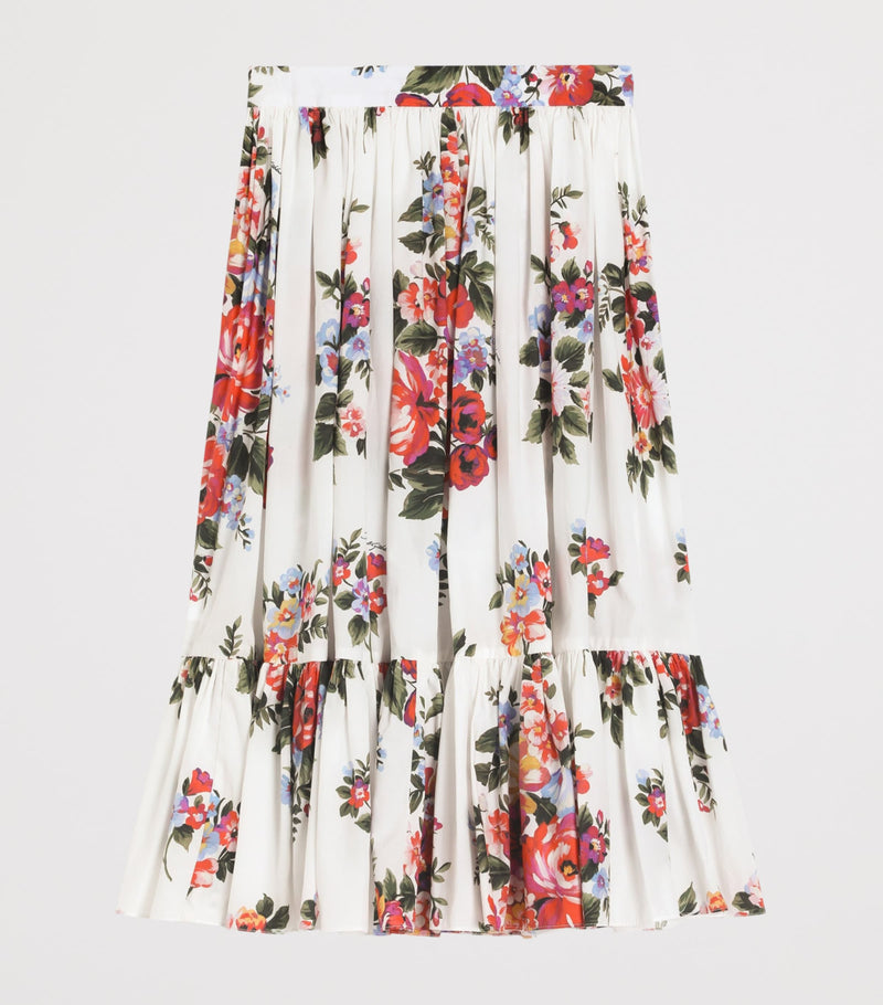 Dolce&Gabbana kids silk floral skirt 8-13 years - British product