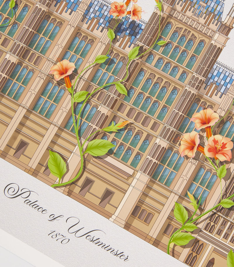 Konstantinos Chalaris Big Ben Print (42cm x 30cm)