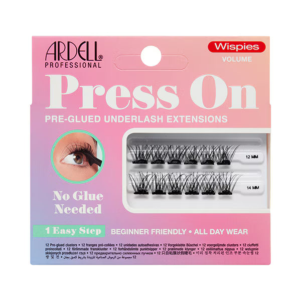 Ardell Press On Wispies Volume False Eyelashes 12pc - British product
