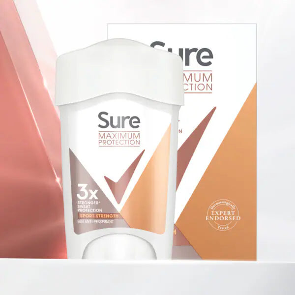 Sure anti-perspirant cream stick 45ml (British brand)