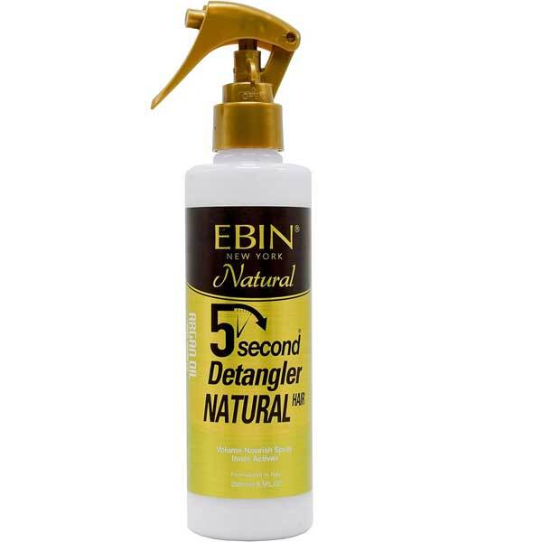 EBIN 5 Second Detangler For Natural Hair 250ml - British product