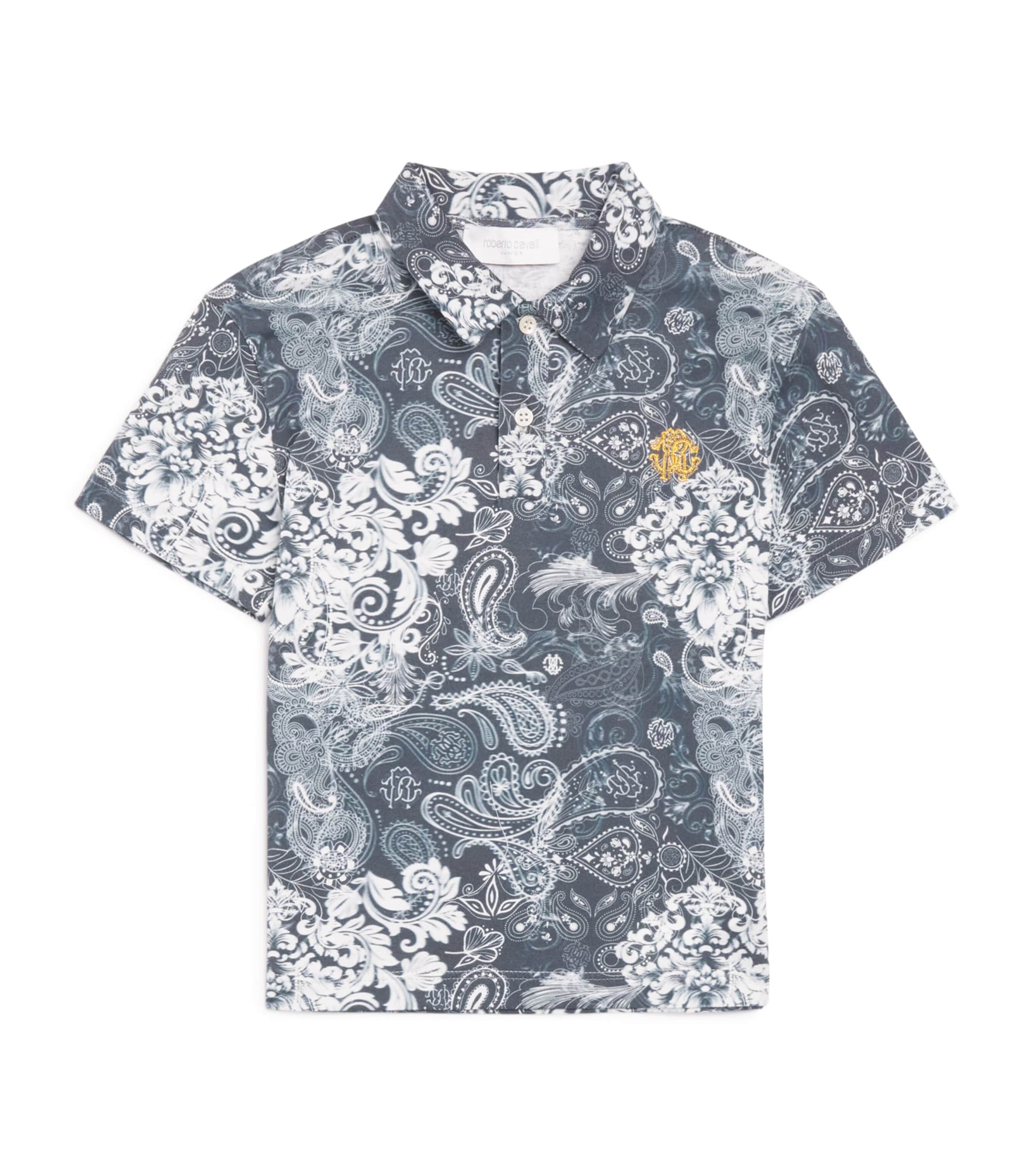 Roberto Cavalli cotton polo shirt kids 4-14 years, imported from the UK