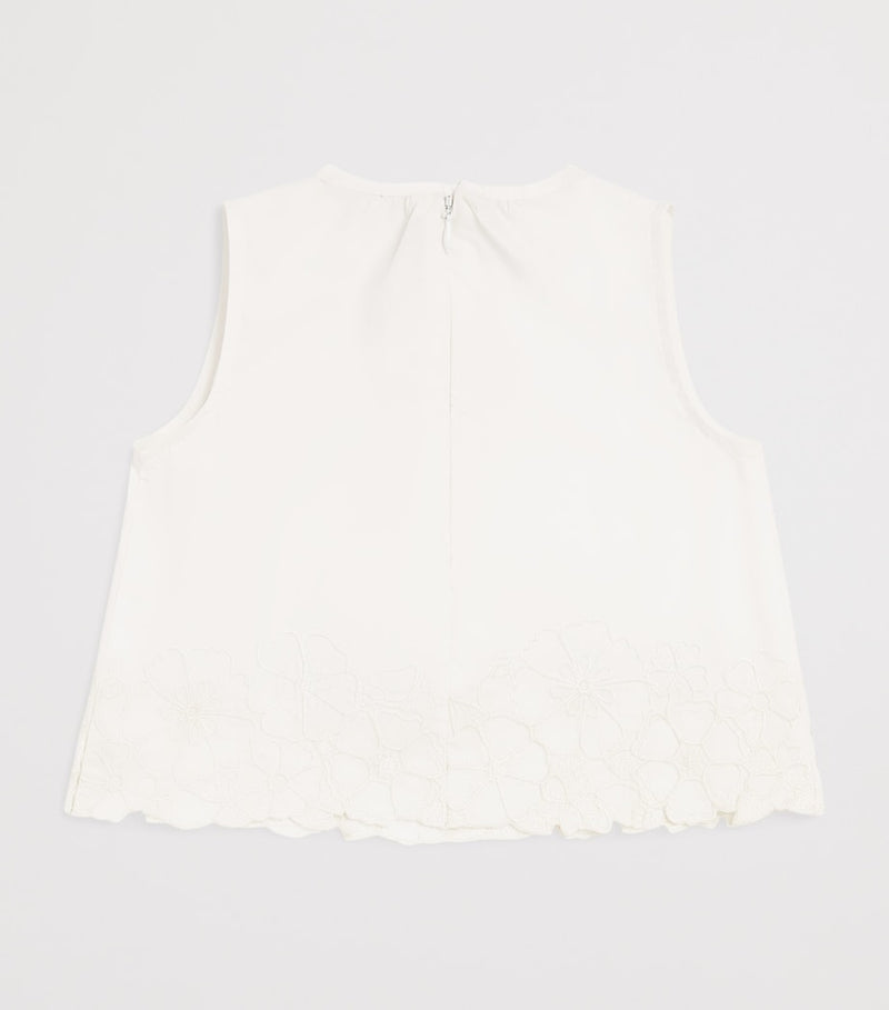 Chloé Kids Floral Embroidered Blouse 6-36 months - British product