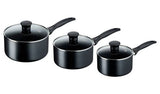 Tefal 3 Piece Non Stick Aluminium Induction Pan Set - Black GOODS Argos