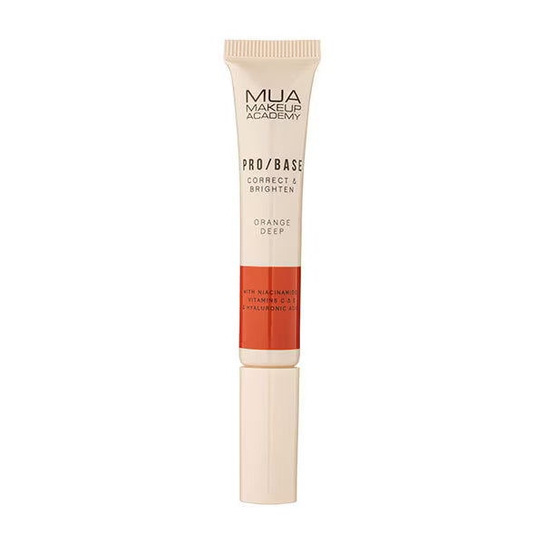 MUA Pro Base Corrector Orange Deep, imported from the UK