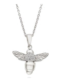 Beaverbrooks Cubic Zirconia Bee Pendant