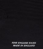Pantherella Silk Baffin Over-the-Knee Socks, imported from the UK
