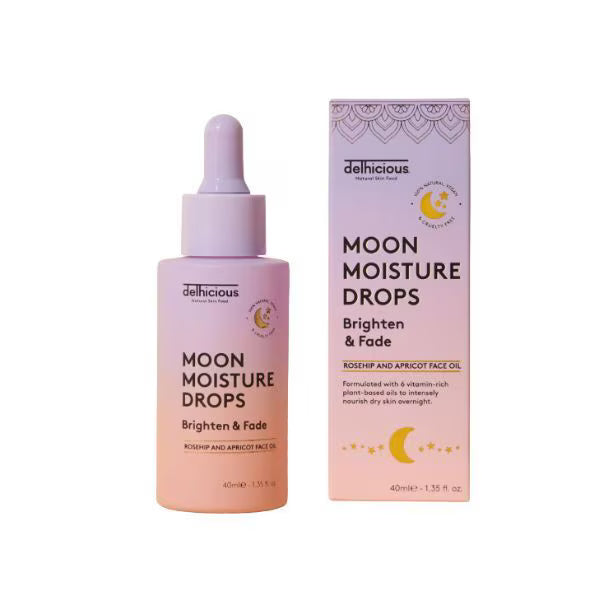 Moisture Drops face oil six plant extracts 40ml - British product