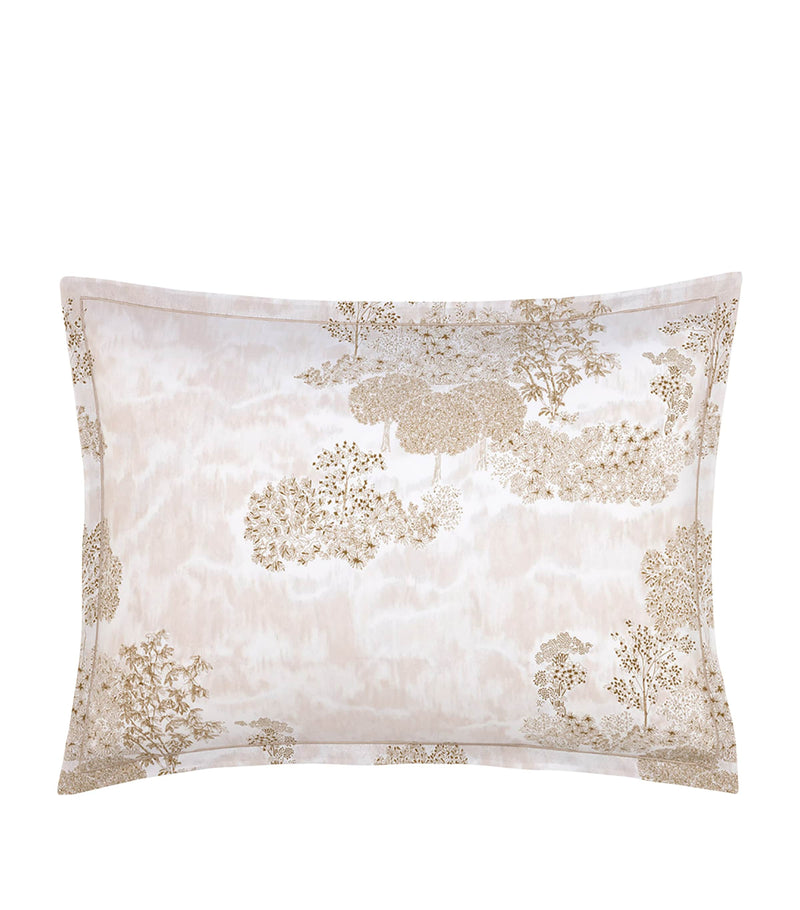 Yves Delorme Paysages Standard Oxford pillowcase 50cm x 75cm (British brand)
