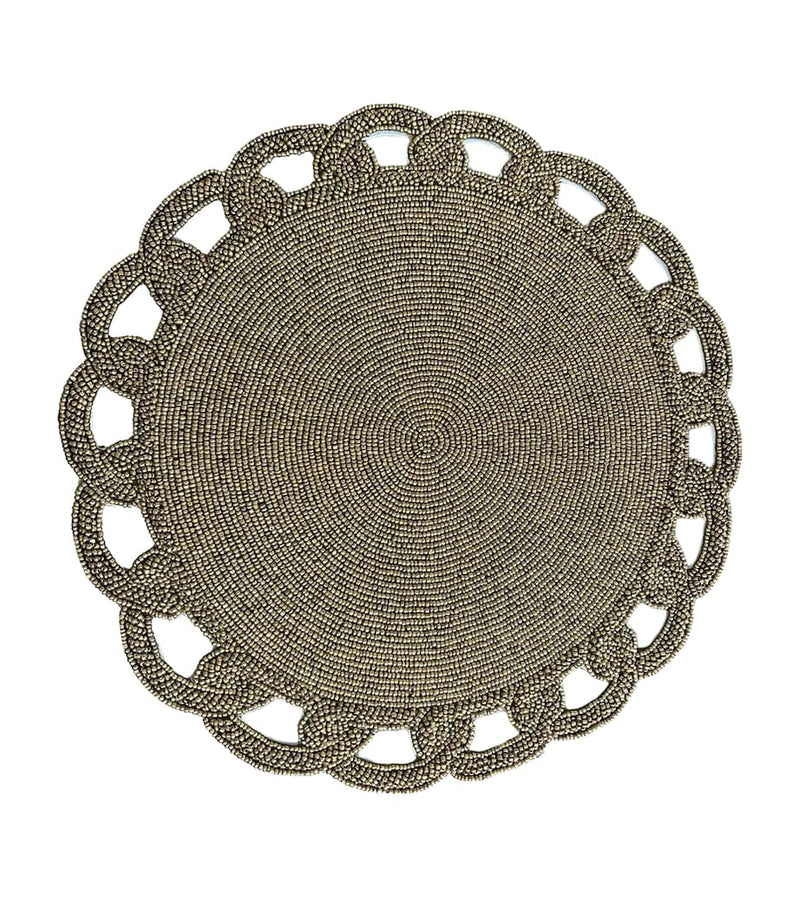Les-Ottomans Beaded Placemat (40cm)