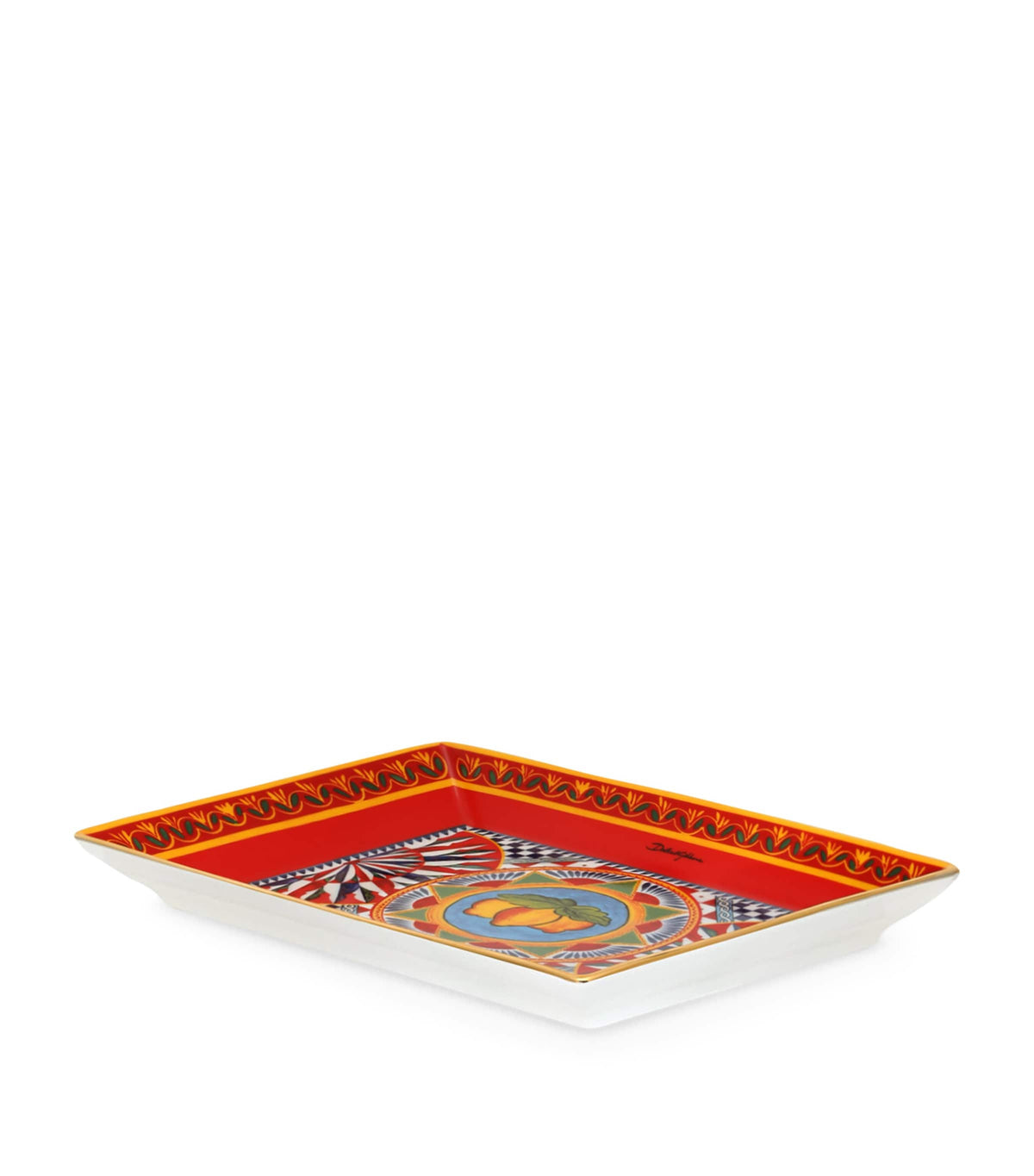 Dolce&Gabbana porcelain Carretto trinket tray - British product
