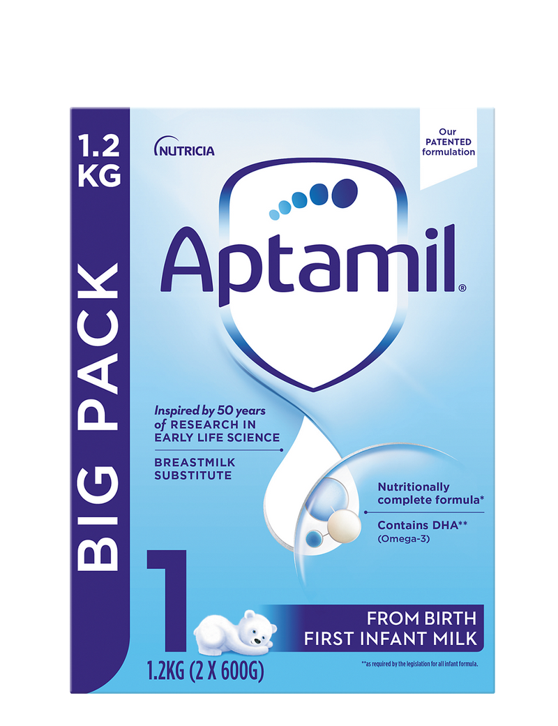 Aptamil First Infant Milk powder 1.2kg - British product